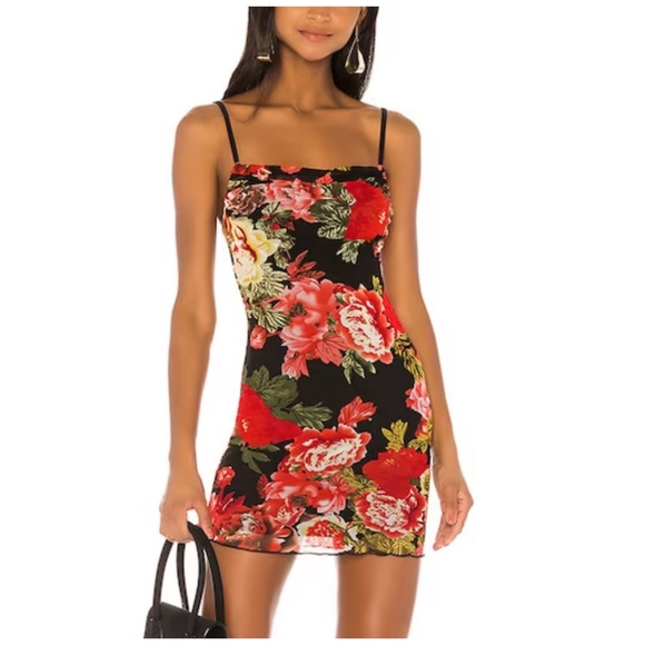 Marnie Mini Dress - Light Grey main image 1